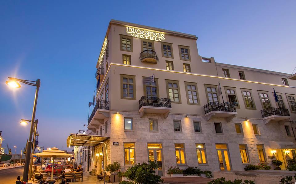 Diogenis Hotel Ermoupoli Eksteriør billede